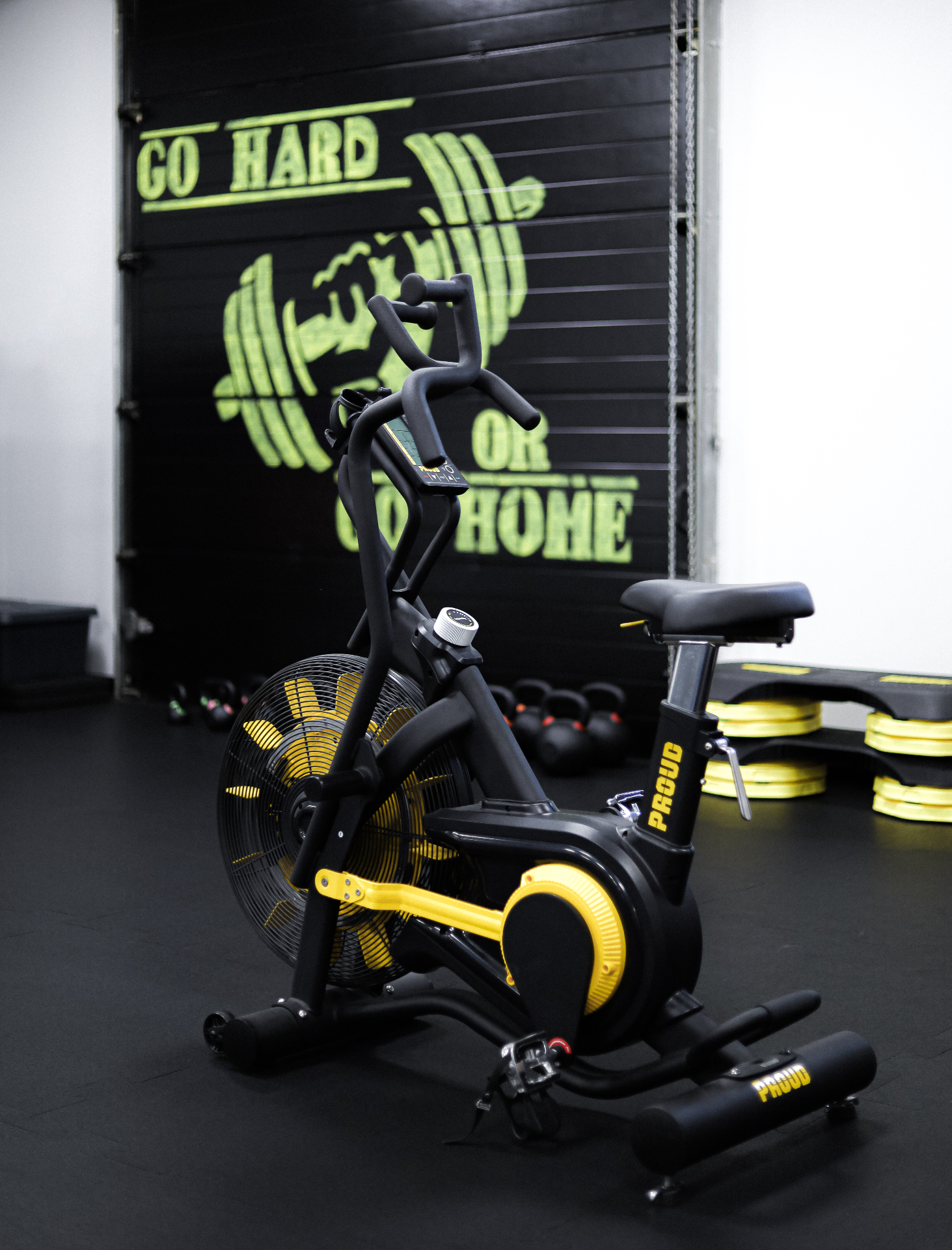 Air bike PROUD — Go Hard Or Go Home